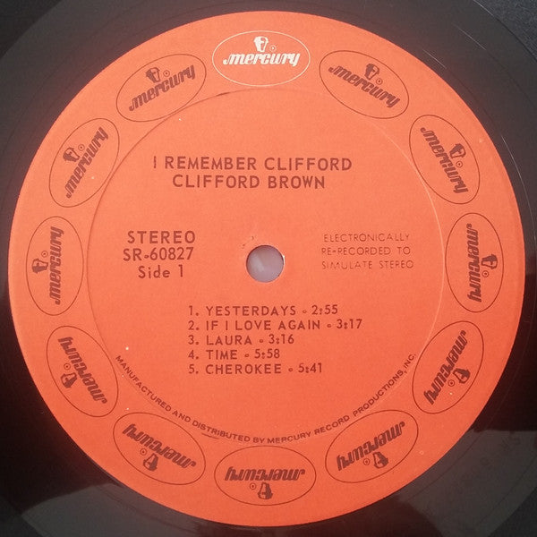 Clifford Brown - Remember Clifford (LP, Comp)