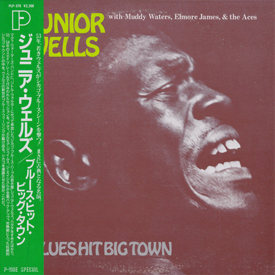 Junior Wells - Blues Hit Big Town (LP, Album, Mono, RE)