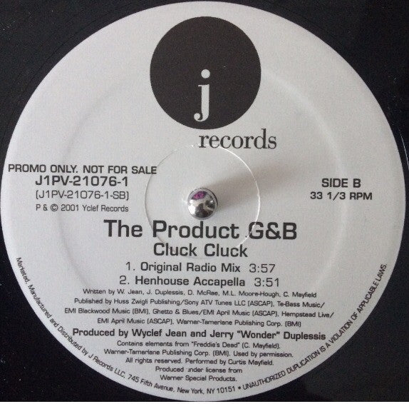 The Product G&B - Cluck Cluck (12"", Promo)