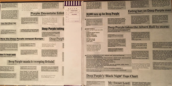 Deep Purple - Who Do We Think We Are (LP, Album, RE, Gat)
