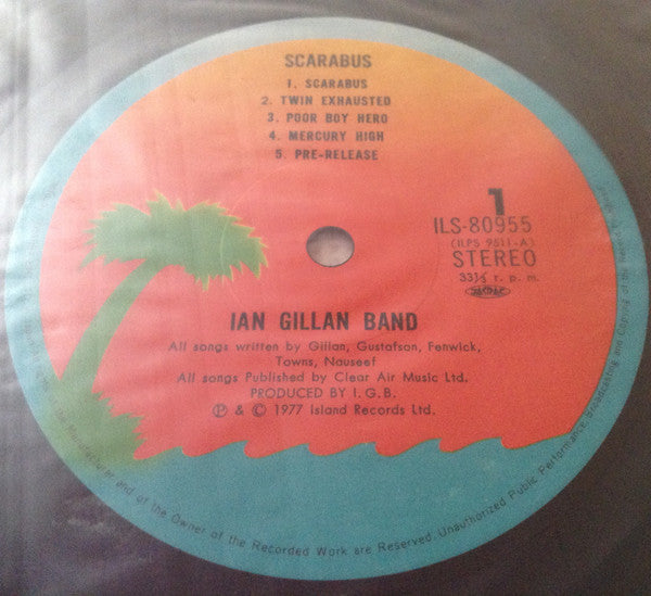 Ian Gillan Band - Scarabus (LP, Album)