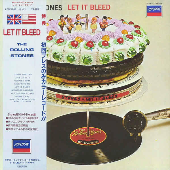 The Rolling Stones - Let It Bleed (LP, Album, RE)