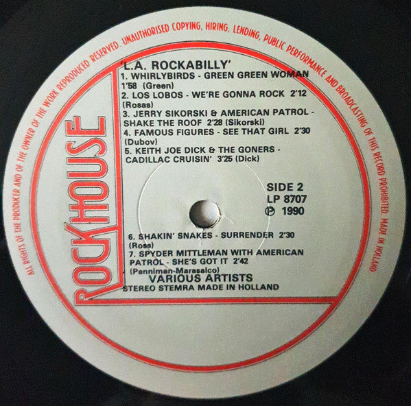 Various - L.A. Rockabilly (LP, Comp, RP)