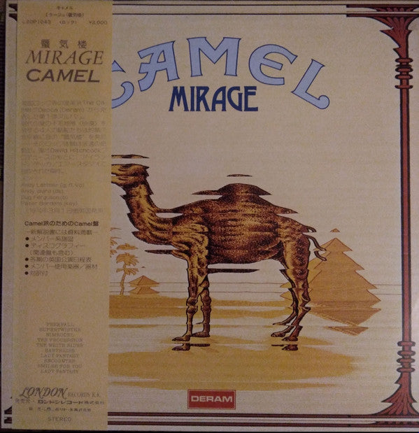 Camel - Mirage (LP, Album, RE)