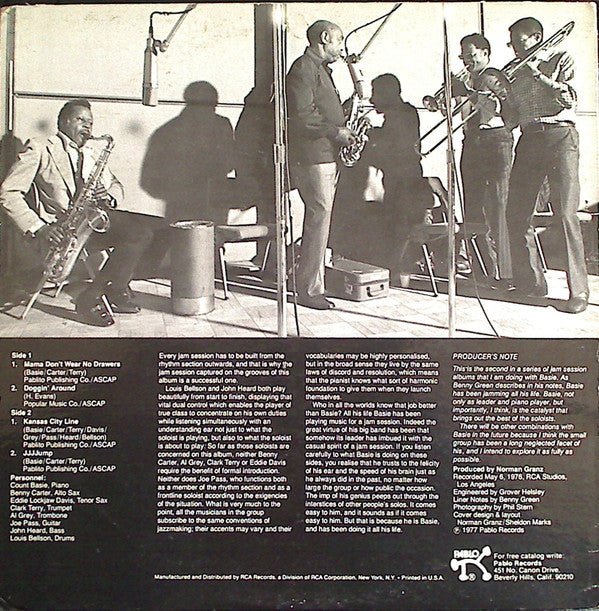 Count Basie - Basie Jam #2 (LP, Album, Ind)