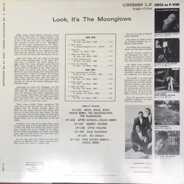 The Moonglows - Look! It's The Moonglows (LP, Album, RE)