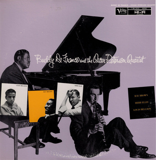 Buddy DeFranco - Buddy De Franco And The Oscar Peterson Quartet(LP,...