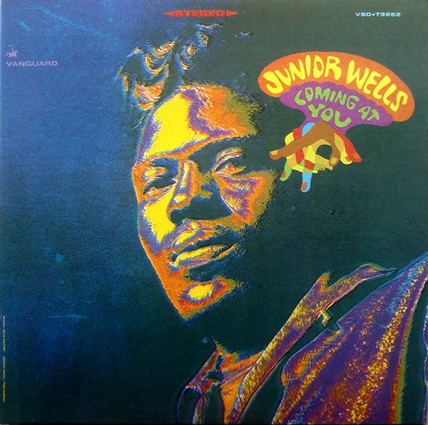 Junior Wells - Coming At You (LP, Album, RE)