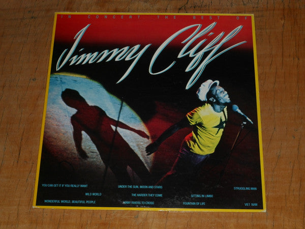 Jimmy Cliff - In Concert The Best Of (LP, Album)