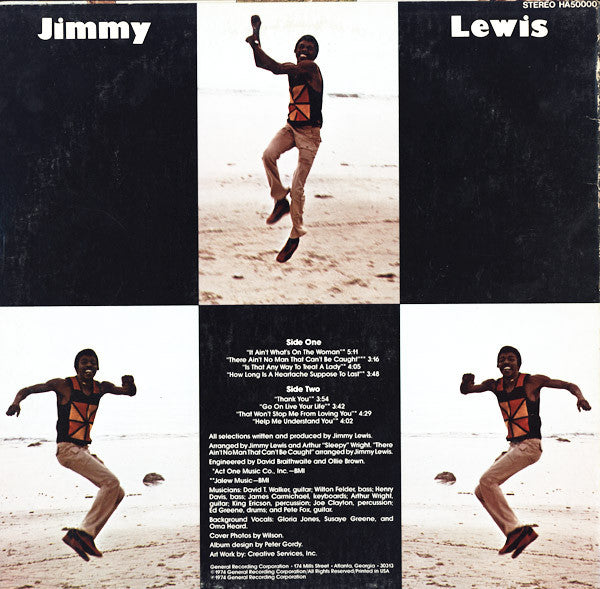 Jimmy Lewis - Totally Involved (LP, Album)