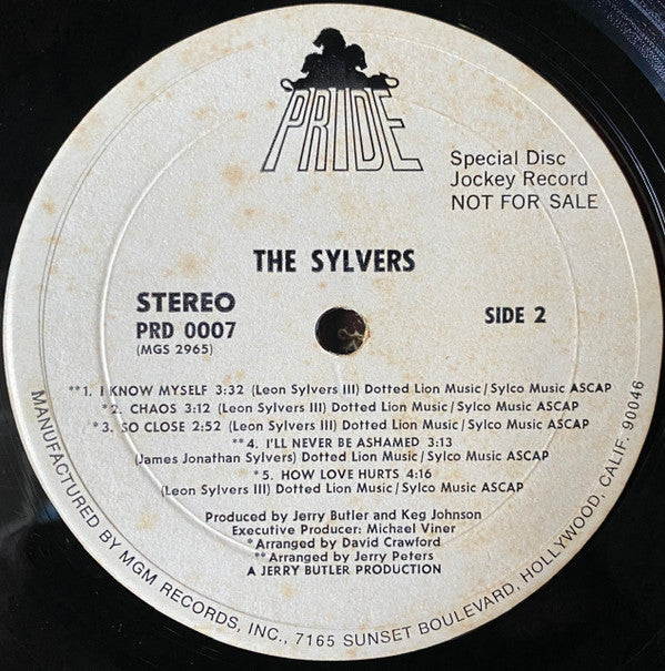 The Sylvers - The Sylvers (LP, Album, Promo)