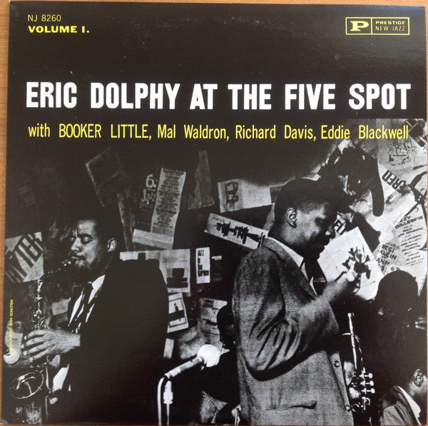 Eric Dolphy - At The Five Spot, Volume 1. (LP, Album, Ltd, RE)