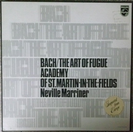 The Academy Of St. Martin-in-the-Fields - Bach / The Art Of Fugue(2...