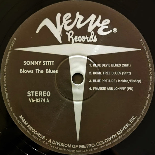 Sonny Stitt - Blows The Blues (LP, Album, RE, 180)