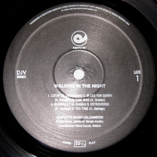 Quintetto Basso-Valdambrini - Walking In The Night (LP, RE)