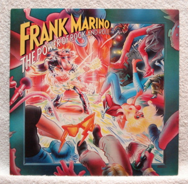 Frank Marino - The Power Of Rock And Roll (LP, Album, Pit)