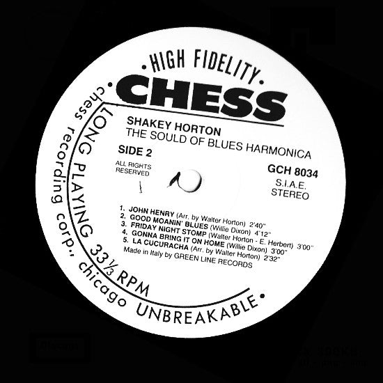 Shakey Horton* - The Soul Of Blues Harmonica (LP, Album)