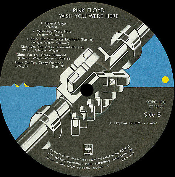 Pink Floyd - Wish You Were Here (LP, Album)