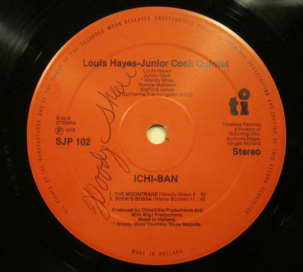 Louis Hayes - Ichi-Ban(LP, Album, RP)