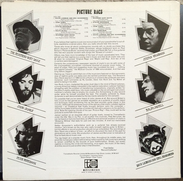 Various - Picture Rags (LP, Comp, Promo)