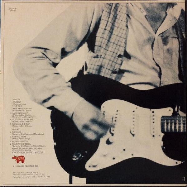 Eric Clapton - Slowhand (LP, Album, 72 )