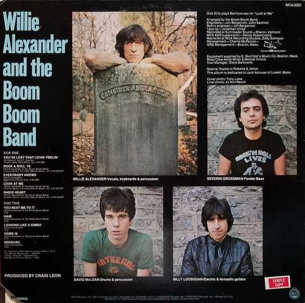 Willie Alexander & The Boom Boom Band - Willie Alexander And The Bo...