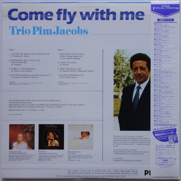 Trio Pim Jacobs* - Come Fly With Me (LP, Album, Ltd, RE)