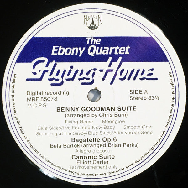 The Ebony Quartet - Flying Home (LP)