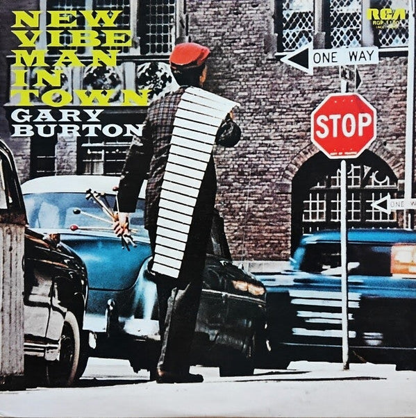 Gary Burton - New Vibe Man In Town (LP, Album, RE)