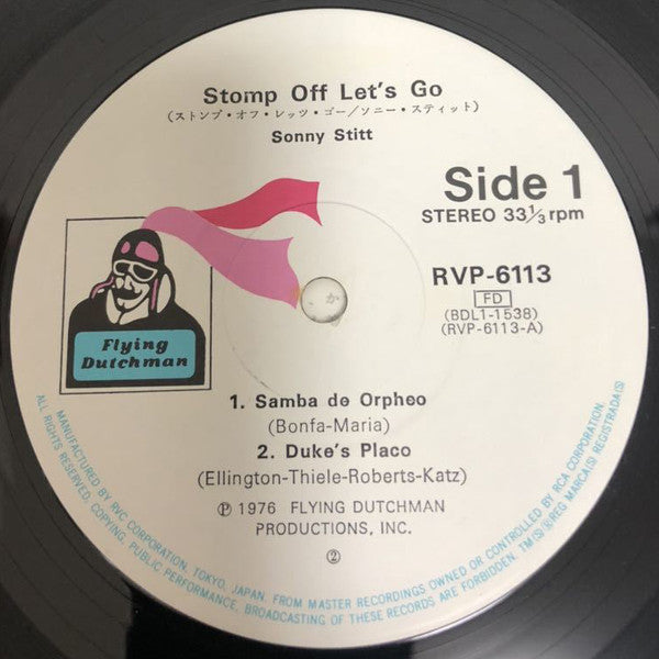 Sonny Stitt - Stomp Off Let's Go (LP, Album)
