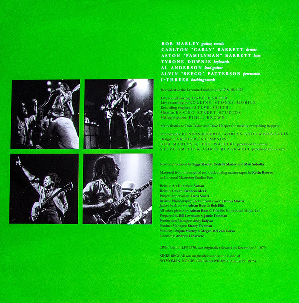 Bob Marley & The Wailers - Live! (3xLP, Album, Dlx, RE, 180)