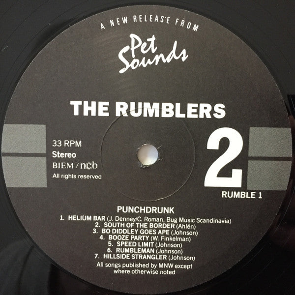 The Rumblers (3) - Punch Drunk (LP)