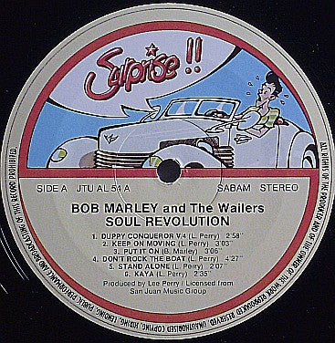 Bob Marley And The Wailers* - Soul Revolution (LP, Album, RE)