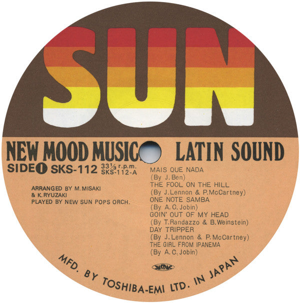 New Sun Pops Orchestra - Latin Sound (LP, Album)