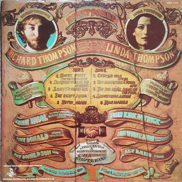 Richard & Linda Thompson - Hokey Pokey (LP, Album, RE)