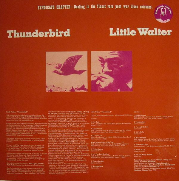 Little Walter - Thunderbird (LP, Comp)