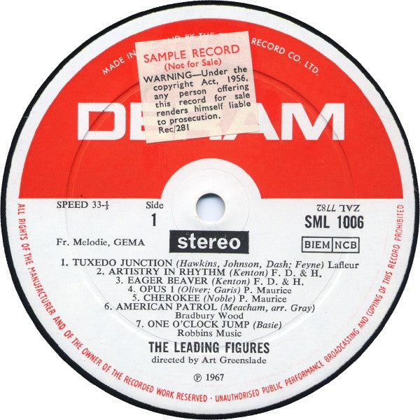 The Leading Figures - Oscillation 67! (LP, Album)