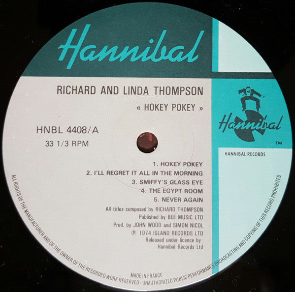Richard & Linda Thompson - Hokey Pokey (LP, Album, RE)
