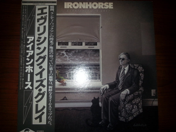 Ironhorse - Everything Is Grey (LP, Album, Promo)