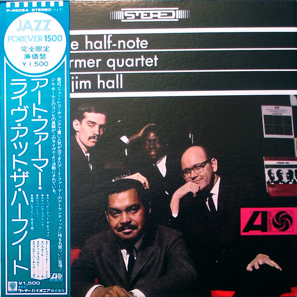 Art Farmer Quartet - ""Live"" At The Half-Note(LP, Album, RE)