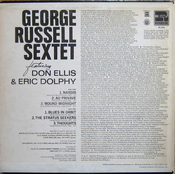 The George Russell Sextet - 1 2 3 4 5 6extet(LP, Comp)