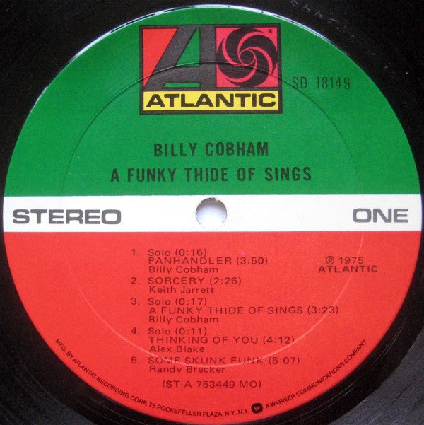 Billy Cobham - A Funky Thide Of Sings (LP, Album, MO )