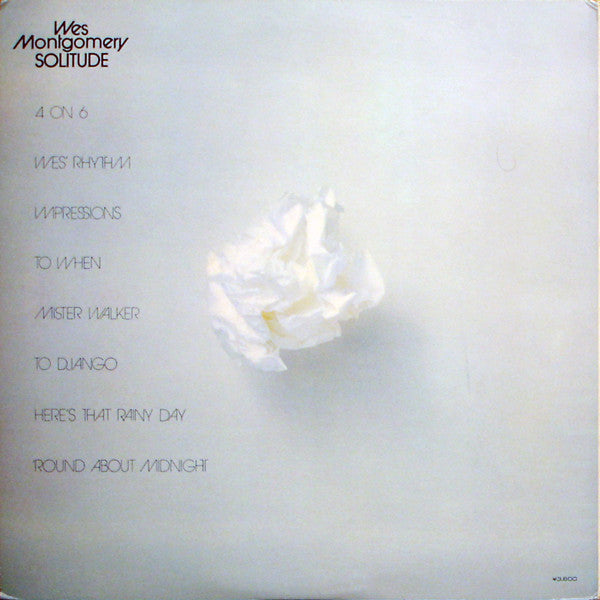 Wes Montgomery - Solitude (2xLP, Album, Mono, Ora)