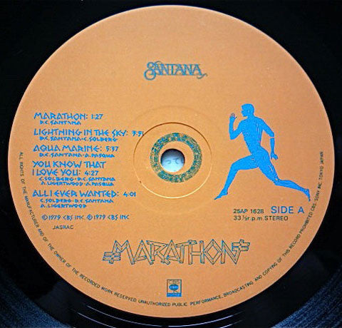 Santana - Marathon (LP, Album)