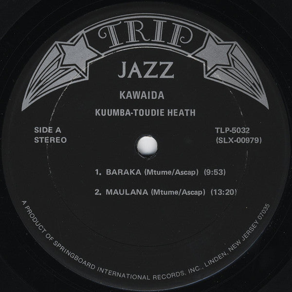 Kuumba-Toudie Heath* - Kawaida (LP, Album, RE)