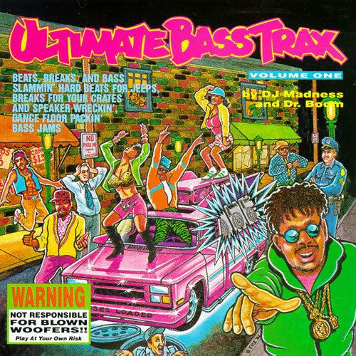 DJ Madness & Dr. Boom - Ultimate Bass Trax - Volume One (LP, mis)