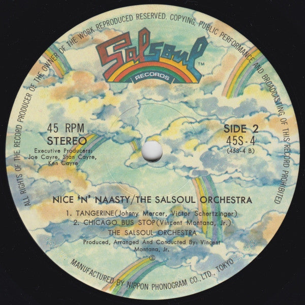 The Salsoul Orchestra - Nice 'N' Naasty (12"")