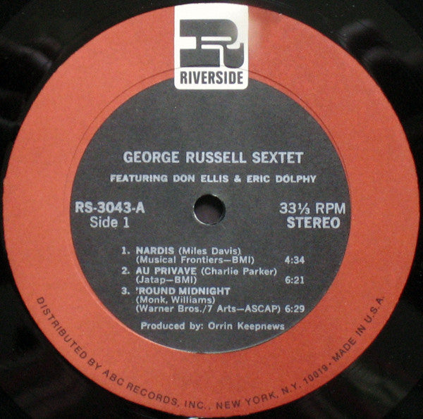 The George Russell Sextet - 1 2 3 4 5 6extet(LP, Comp)