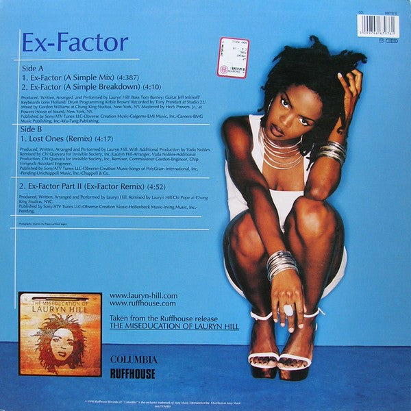 Lauryn Hill - Ex-factor (12"")