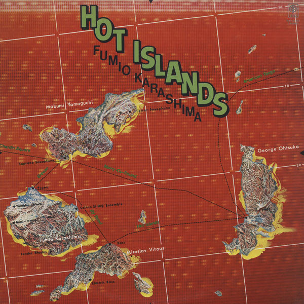 Fumio Karashima - Hot Islands (LP, Album)